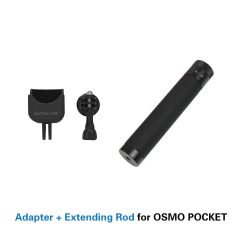 Adapter 1/4 + Gậy kéo dài đa năng cho Osmo Pocket (14.8cm-66cm)