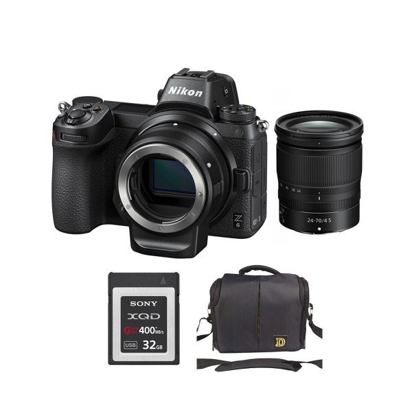 Nikon Z6 Kit Z 24-70mm f/4 S + Ngàm chuyển FTZ (Chính hãng VIC)