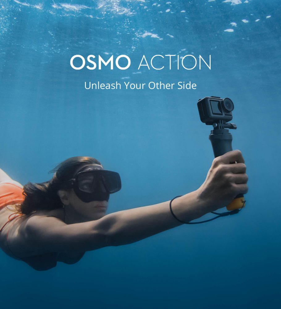 DJI Osmo Action - máy quay hành trình bỏ túi nhỏ nhất thế giới