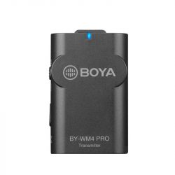 MICRO THU ÂM WIRELESS UHF BOYA BY-WM4 PRO-K2 (BỘ THU 2 MICRO)