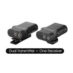 MICRO THU ÂM WIRELESS UHF BOYA BY-WM4 PRO-K1 (BỘ 1 PHÁT, 1 THU)