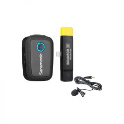 MICRO THU ÂM KHÔNG DÂY SARAMONIC BLINK 500 B3 (TX + RXDI) CỔNG KẾT NỐI LIGHTNING 1 PHÁT 1 THU - HÀNG CHÍNH HÃNG