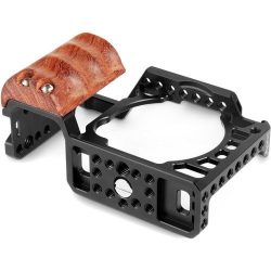 SmallRig Cage Tay cầm gỗ cho Sony A6500 – 2097