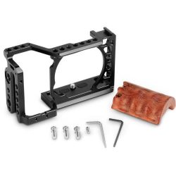 SmallRig Cage Tay cầm gỗ cho Sony A6500 – 2097