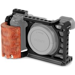 SmallRig Cage Tay cầm gỗ cho Sony A6500 – 2097