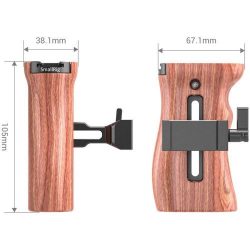 SmallRig Tay cầm bằng gỗ tương thích Arca - HSN2399