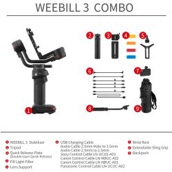 Alternative view of Zhiyun-Tech WEEBILL-3 Combo