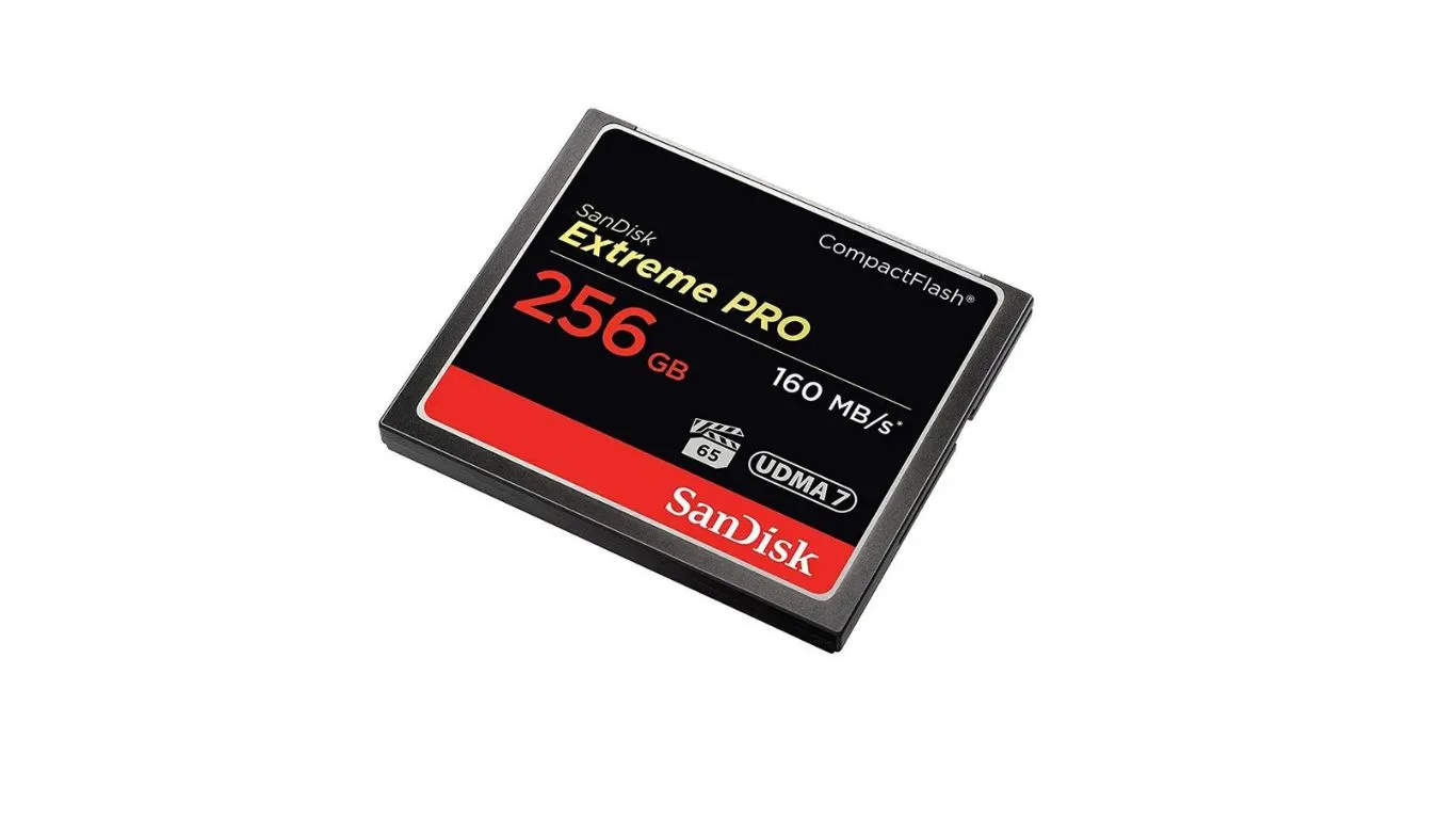 CF 256GB SanDisk - chuyên dụng cho máy ảnh, máy quay phim chuyên nghiệp
