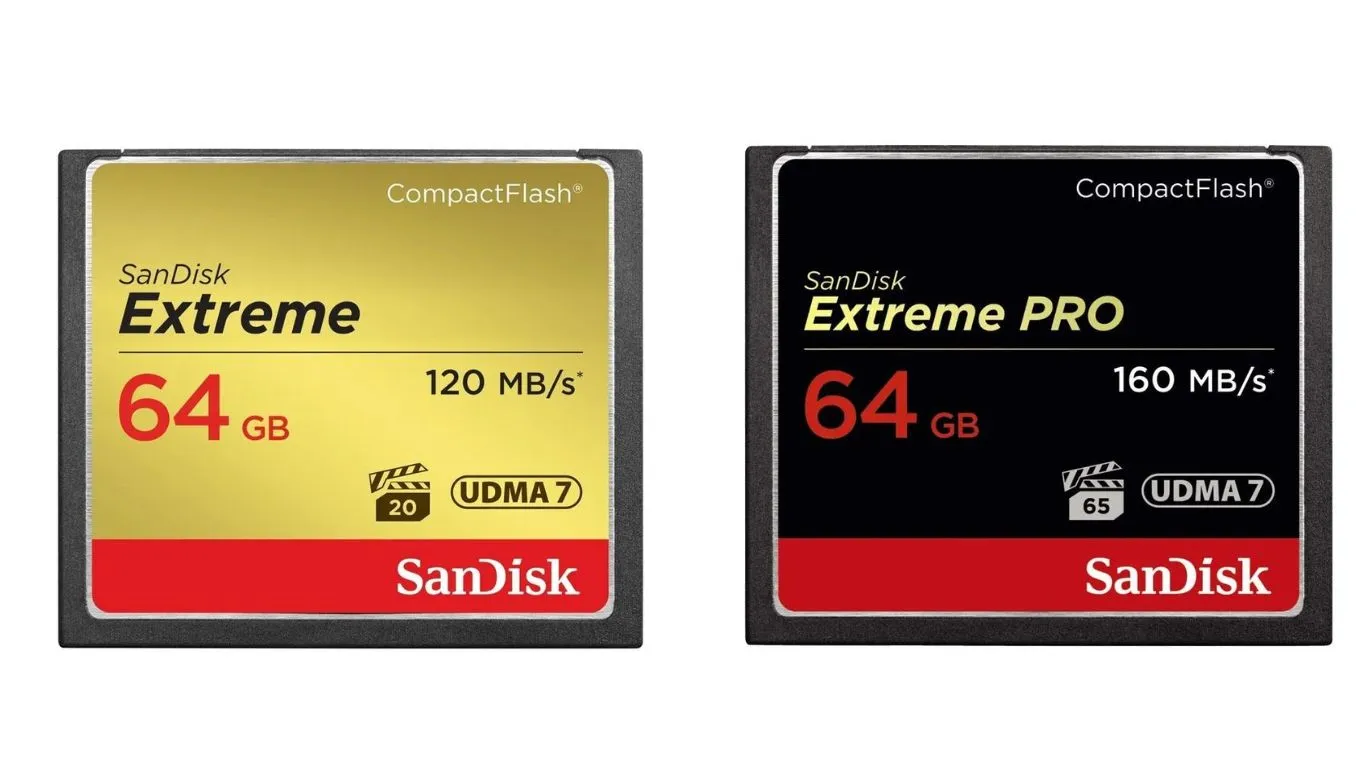 CF 64GB SanDisk - chuyên dụng cho máy ảnh, máy quay phim chuyên nghiệp