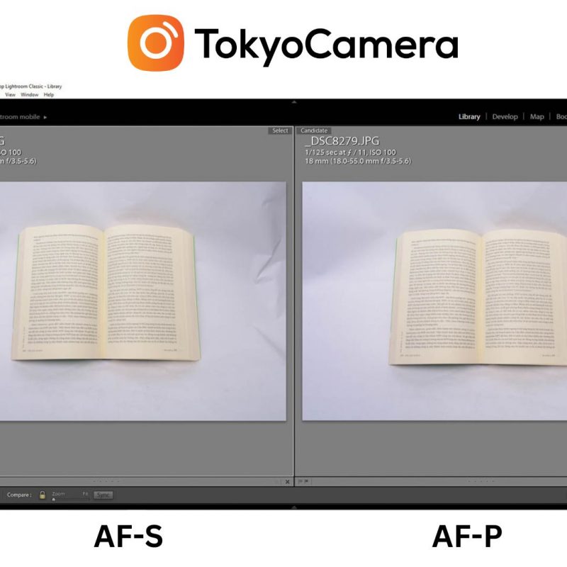 So sánh ống kính AF của NIkon - AF-S bên trái và AF-P bên phải