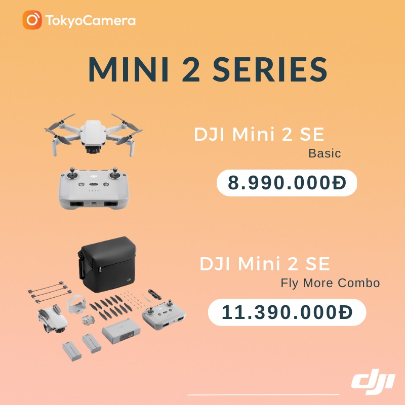 DJI Mini 2 SE - flycam trong tầm giá 10 triệu đáng mua của DJI đầu năm 2023