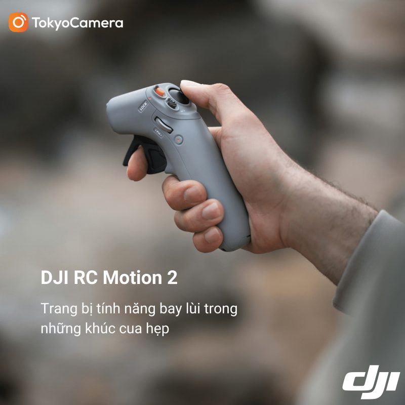 DJi RC Motion 2 Controller hỗ trợ thêm tính năng bay lùi mới cho DJI Avata - FPV drone của DJI