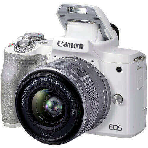 Canon EOS M50 Mark II bản màu trắng