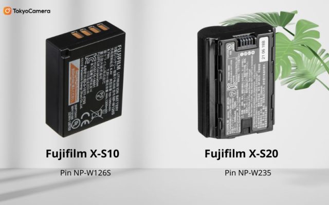 fujifilm x-s20 và fujifilm x-s10