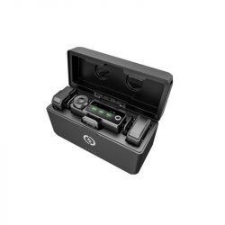 Hollyland LARK MAX Duo 2-Person Wireless Microphone System (2.4 GHz, Black)