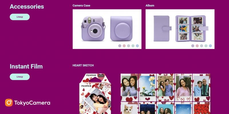 Phụ kiện cho Instax Mini 12