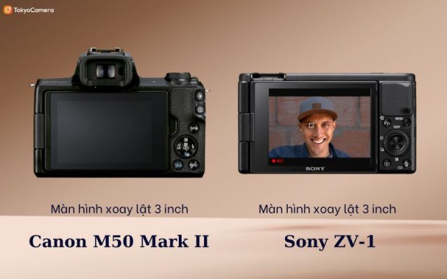 canon m50 mark ii vs sony zv-1