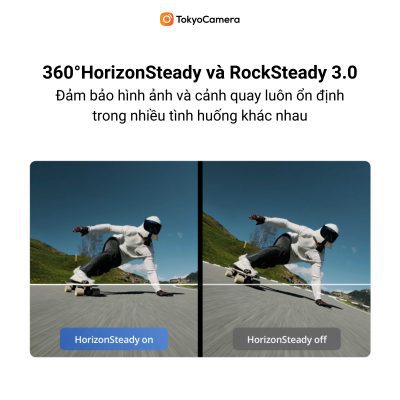 OM 4 sở hữu khả năng chống rung 360°HorizonSteady và RockSteady 3.0