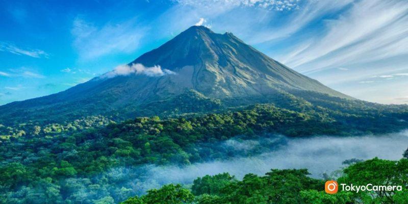 Hình ảnh chụp Núi lửa Arenal Costa Rica được chụp bằng Mini 3 Pro