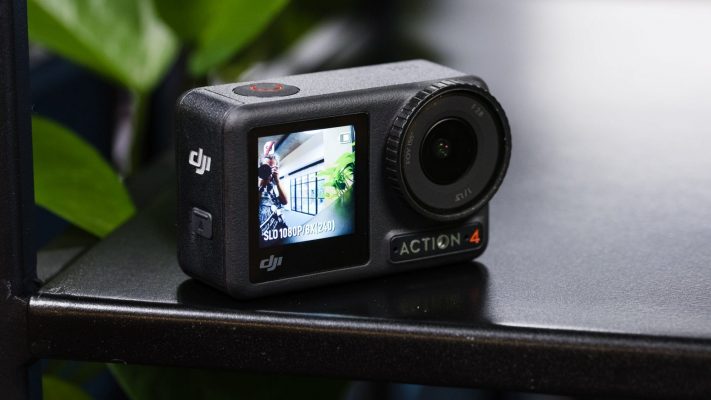 DJI Osmo Action 4 sở hữu giao diện quay chụp thân thiện với người dùng
