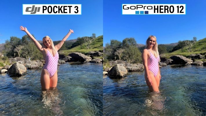 Pocket 3 và GoPro 12 đều được trang bị độ sâu màu 10 bit với khả năng hiển thị hơn 1 tỷ màu giúp hình ảnh có màu sắc chân thực