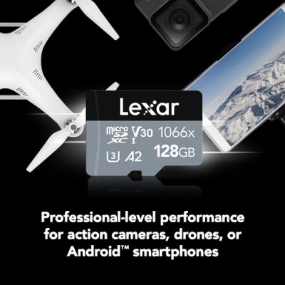 Lexar 128GB Professional 1066x + SD Adapter