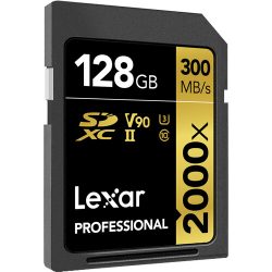 Alternative view of Lexar 128GB Professional 2000x UHS-II SDXC