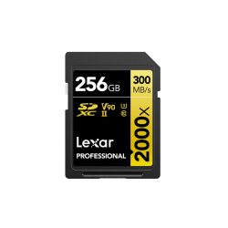 Lexar 256GB Professional 2000x UHS-II SDXC