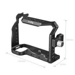 Alternative view of Smallrig Camera Cage and HDMI Cable Clamp for Sony Alpha 7S III A7S III A7S3 - 3007