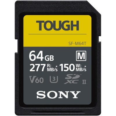 Sony TOUGH 64GB 277MB SF-M SDXC II