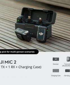 dji mic 2 2 tx 1 rx charging case