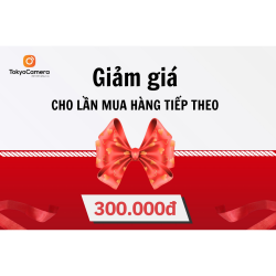 Tặng vourcher 300.000đ cho lần mua hàng tiếp theo