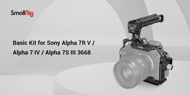 Basic Cage Kit for Sony Alpha 7R V Alpha 7 IV Alpha 7S III 3668B