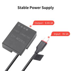 Alternative view of Dummy Kingma NP-W126S Type C