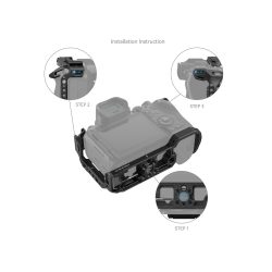 SmallRig “Black Mamba” Camera Cage for Canon EOS R6 Mark II 4161