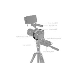 SmallRig Cage for Sony Alpha 7 III Alpha 7R III 2087D