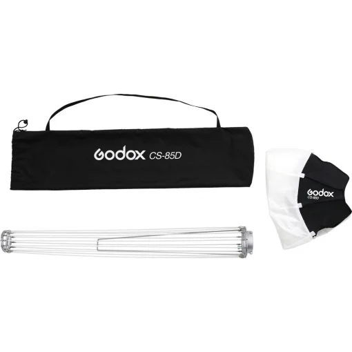 Softbox hình cầu Godox - CS65D với vật liệu cao cấp và thiết kế tiện lợi, đảm bảo độ bền và tính năng sử dụng lâu dài. Ngàm Bowens tương thích với nhiều loại đèn...