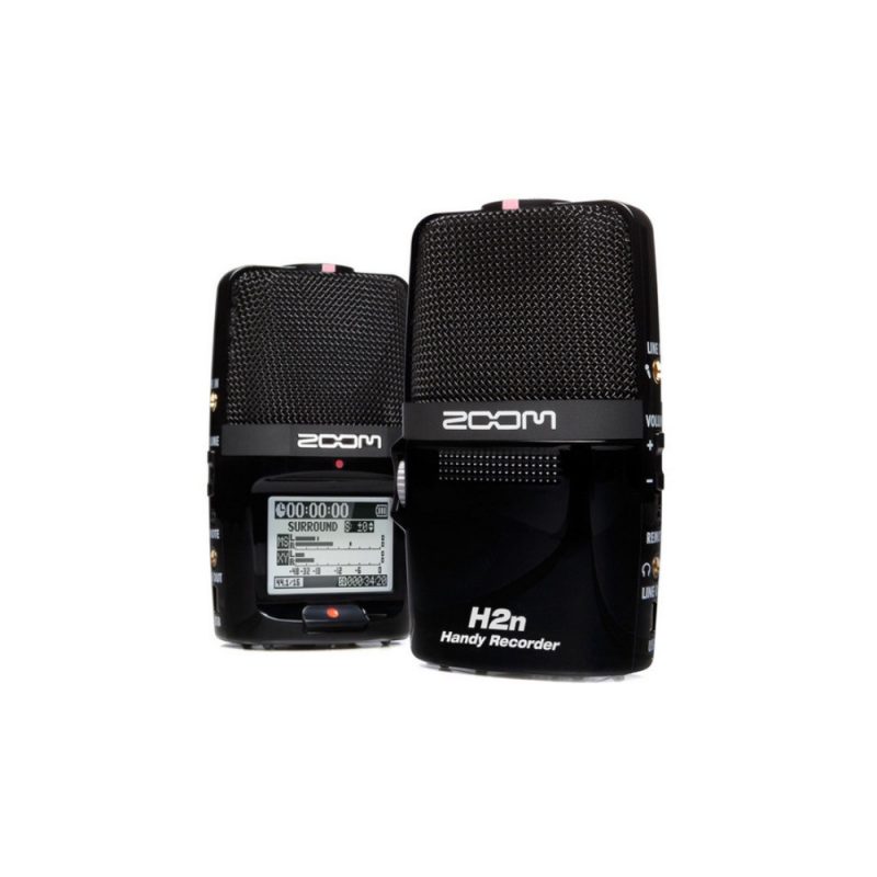 Zoom H2n 2-Input / 4-Track Portable Handy Recorder with Onboard 5-Mic ...