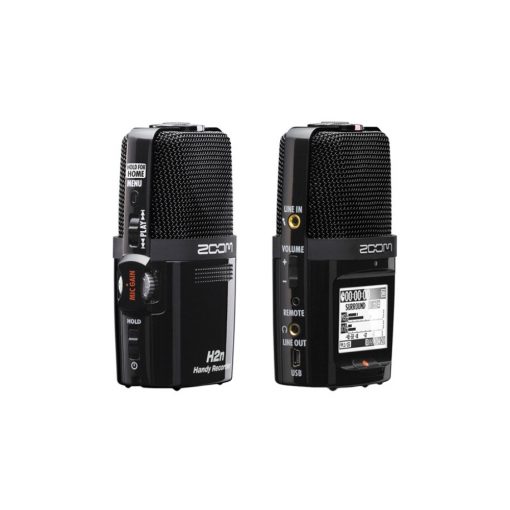 Zoom H2n 2-Input 4-Track Portable Handy Recorder with Onboard 5-Mic Array