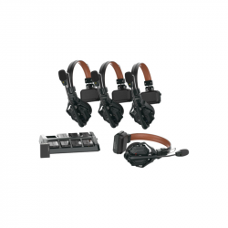 Hollyland Solidcom C1 Pro-4S Full-Duplex ENC Wireless Intercom System with 4 Headsets (1.9 GHz)