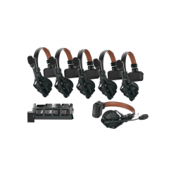 Hollyland Solidcom C1 Pro-6S Full-Duplex ENC Wireless Intercom System with 6 Headsets (1.9 GHz)