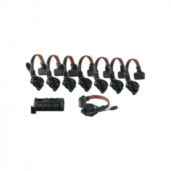 Hollyland Solidcom C1 Pro-8S Full-Duplex ENC Wireless Intercom System with 8 Headsets (1.9 GHz)