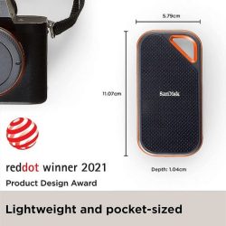 Alternative view of Ổ cứng di động SSD Sandisk Extreme Pro E81 4TB USB 3.2 Gen2 x2 SDSSDE81-4T00-G25