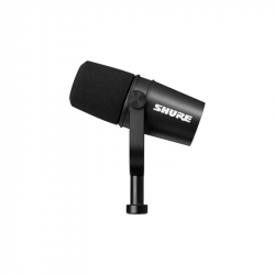 Alternative view of Micro thu âm chuyên podcast cổng XLR Shure MV7 màu đen (MV7X)