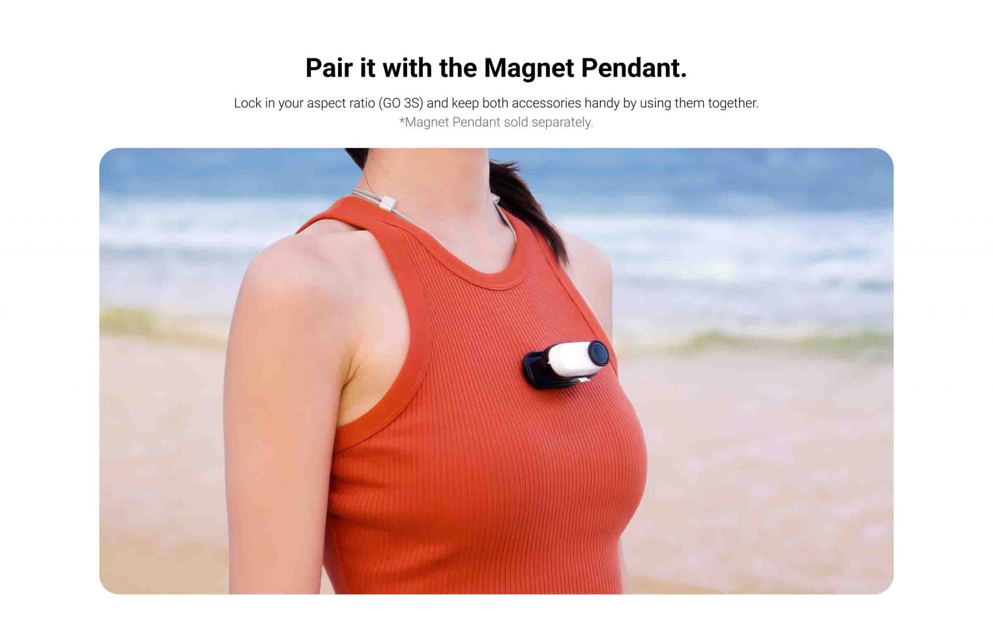 Fascia Insta360 GO Ultra Easy Clip