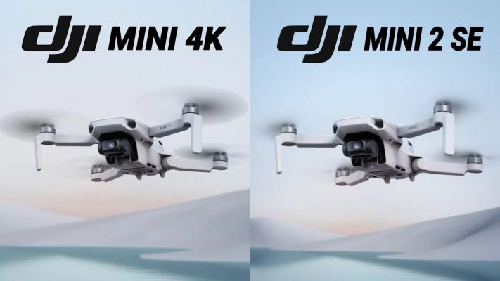 DJI Mini 3 vs Mini 2 SE và Mini 4K