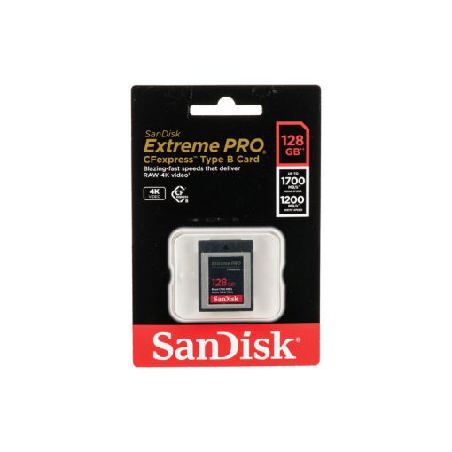 SanDisk 128GB Extreme PRO CFexpress Card Type B