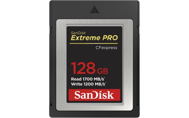 SanDisk 128GB Extreme PRO CFexpress Card Type B