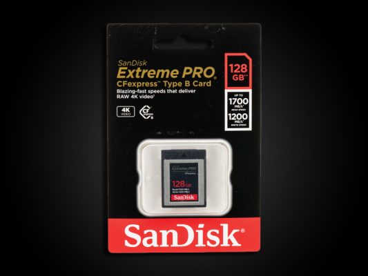 SanDisk 128GB Extreme PRO CFexpress Card Type B