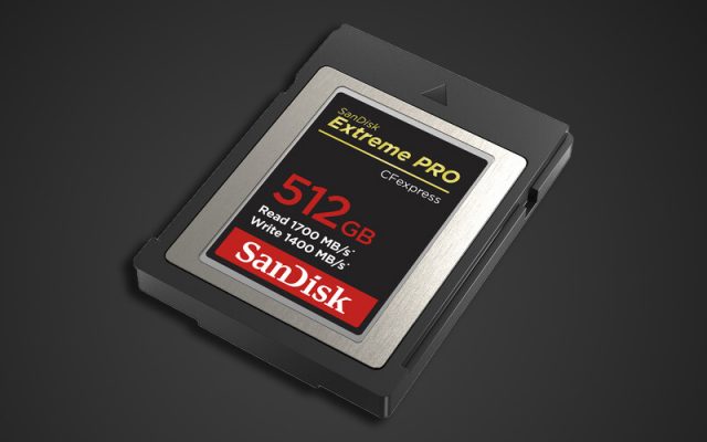 SanDisk 512GB Extreme PRO CFexpress Card Type B